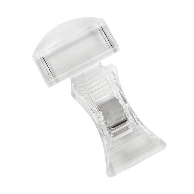 Clips with insert 22 x 53 mm